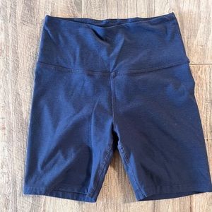 Beyond Yoga, Biker Shorts, Medium, Navy